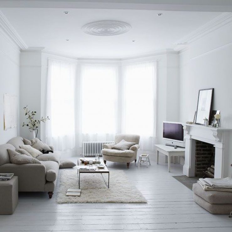 Белая гостиная - 80 фото примеров как оформить дизайн в белом цвете