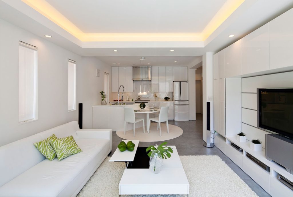 Дизайн кухни-гостиной 30 квадратных метров с фото — INMYROOM