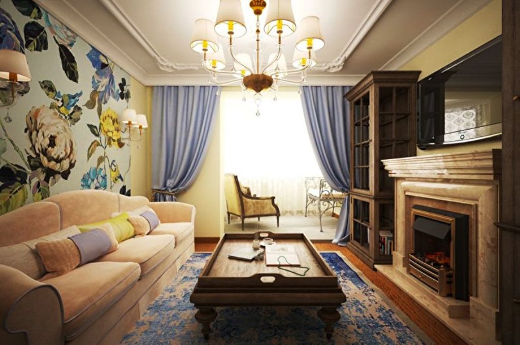 Интерьер гостиной в квартире: современные стили дизайна для маленьких  комнат с фото