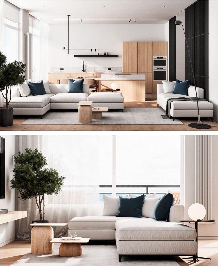 Дизайн светлой гостиной: стили, трендовые цвета, выбор мебели, современные  идеи, примеры в интерьере, модные тенденции