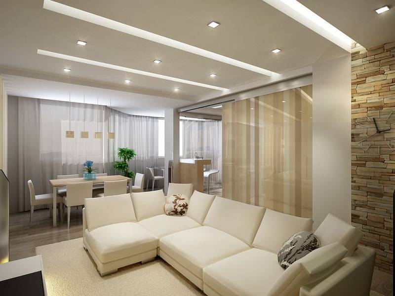 Интерьер гостиной в хрущевке 18 кв м: варианты разделения комнат и простой  дизайна
