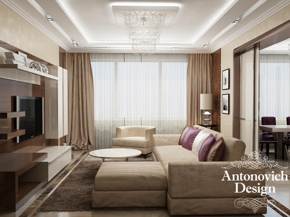 Интерьер гостиной 7 - Luxury Antonovich Design, ТОО Астана (Казахстан) -  услуги недорого