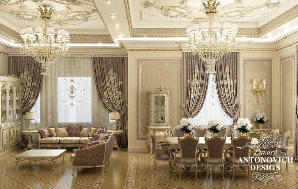 Респектабельная Гостиная - Luxury Antonovich Design