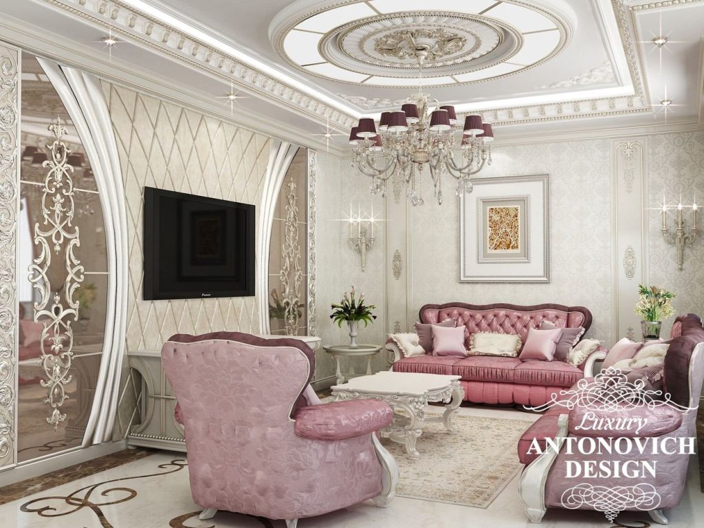 Дизайн гостиной класса люкс - Luxury Antonovich Design