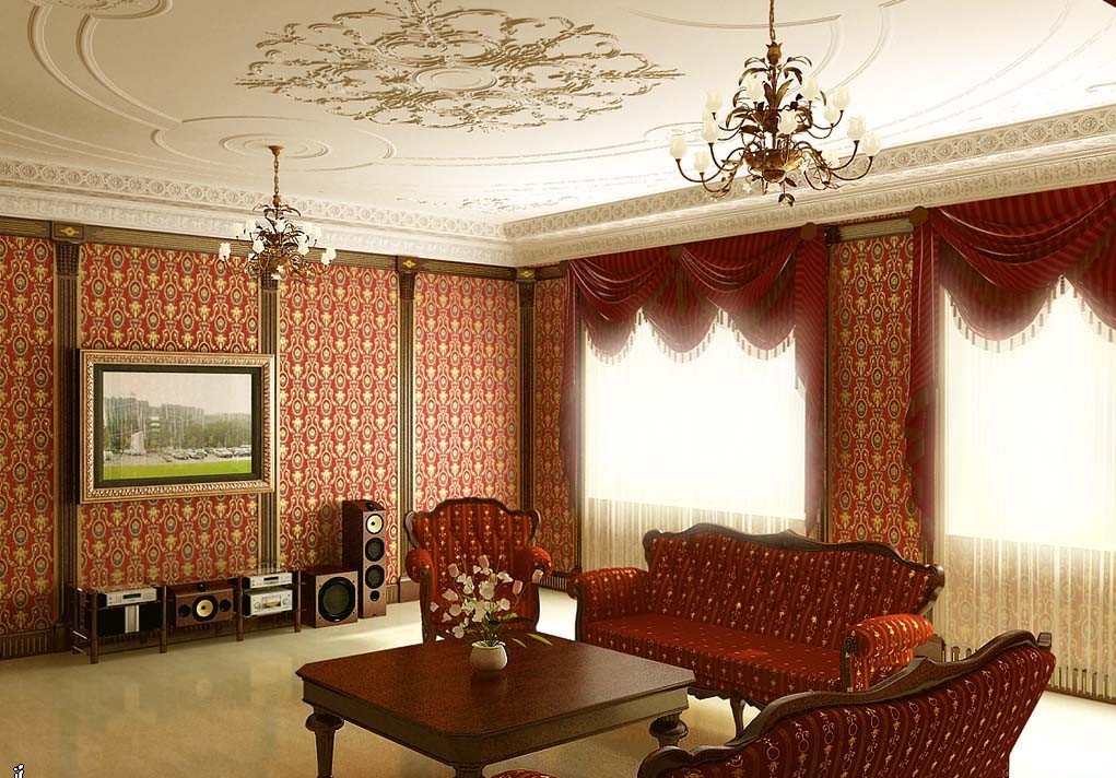 Дизайн интерьера гостиной в английском стиле фото - Интернет-журнал Inhomes