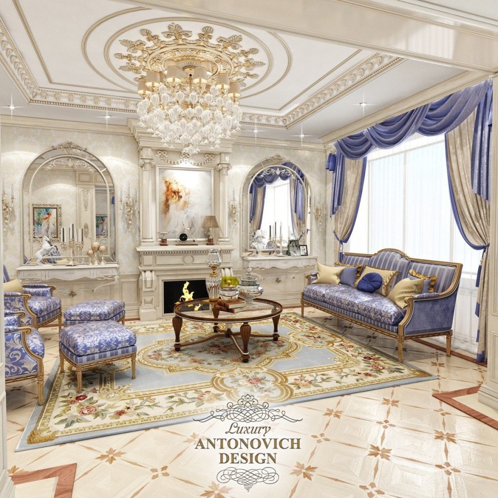 Дизайн гостиной классика - Luxury Antonovich Design