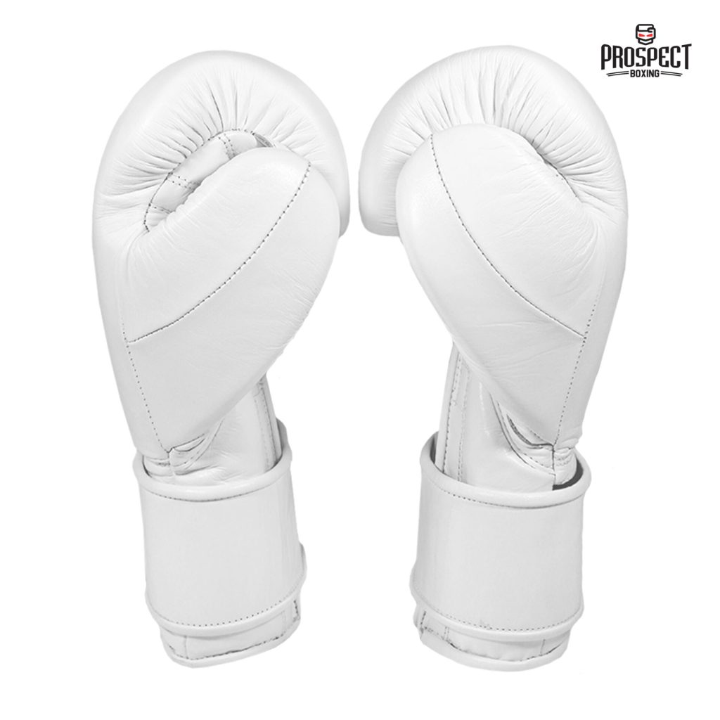 Боксёрские перчатки «Prospect Pro» Белые - ProspectBoxing