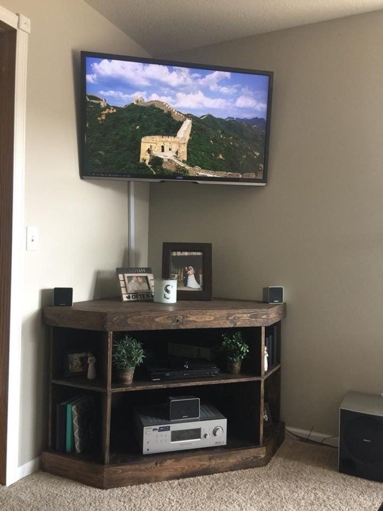 Телевизор в углу комнаты (40 фото) - красивые картинки и HD фото