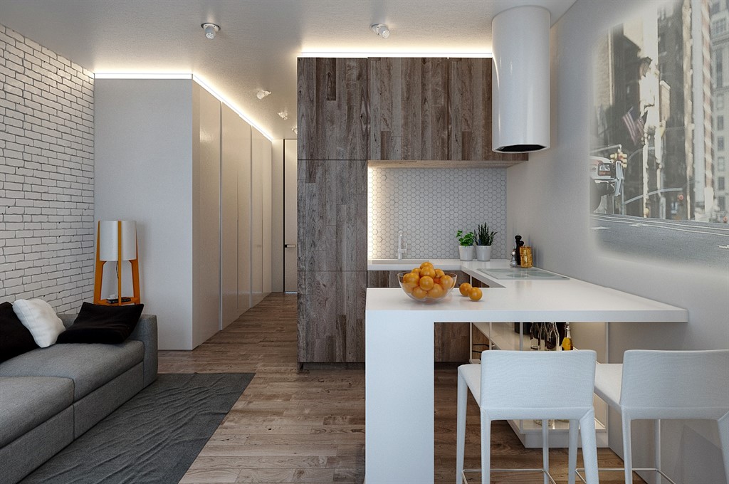 Кухня-гостиная 15 кв. м: совмещаем красоту и функциональность