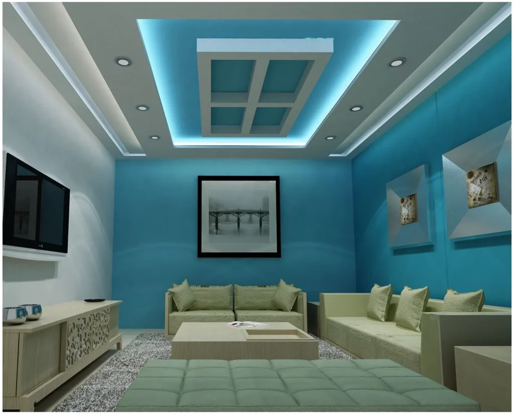 Дизайн потолка гостиной: как создать уютный интерьер [89 фото]