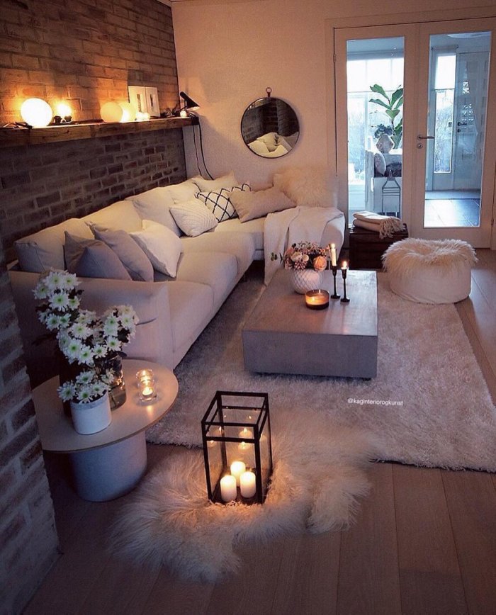 Уютный дизайн гостиной: Уютная гостиная: 10 простых идей —