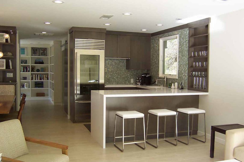 Дизайн кухни-гостиной совмещенной с барной стойкой: варианты и идеи  зонирования - ArtProducts