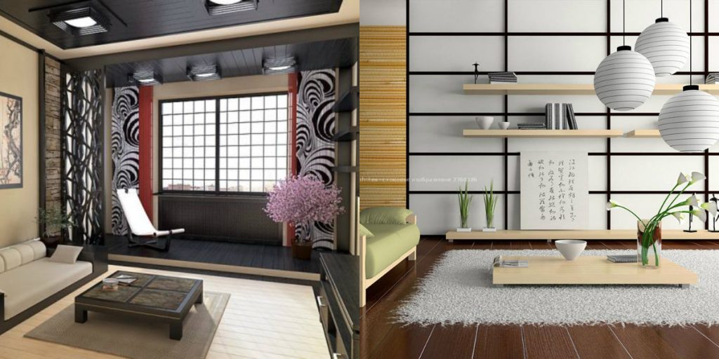 Интерьер в японском стиле: мебель, отделка, декор. 100 лучших идей