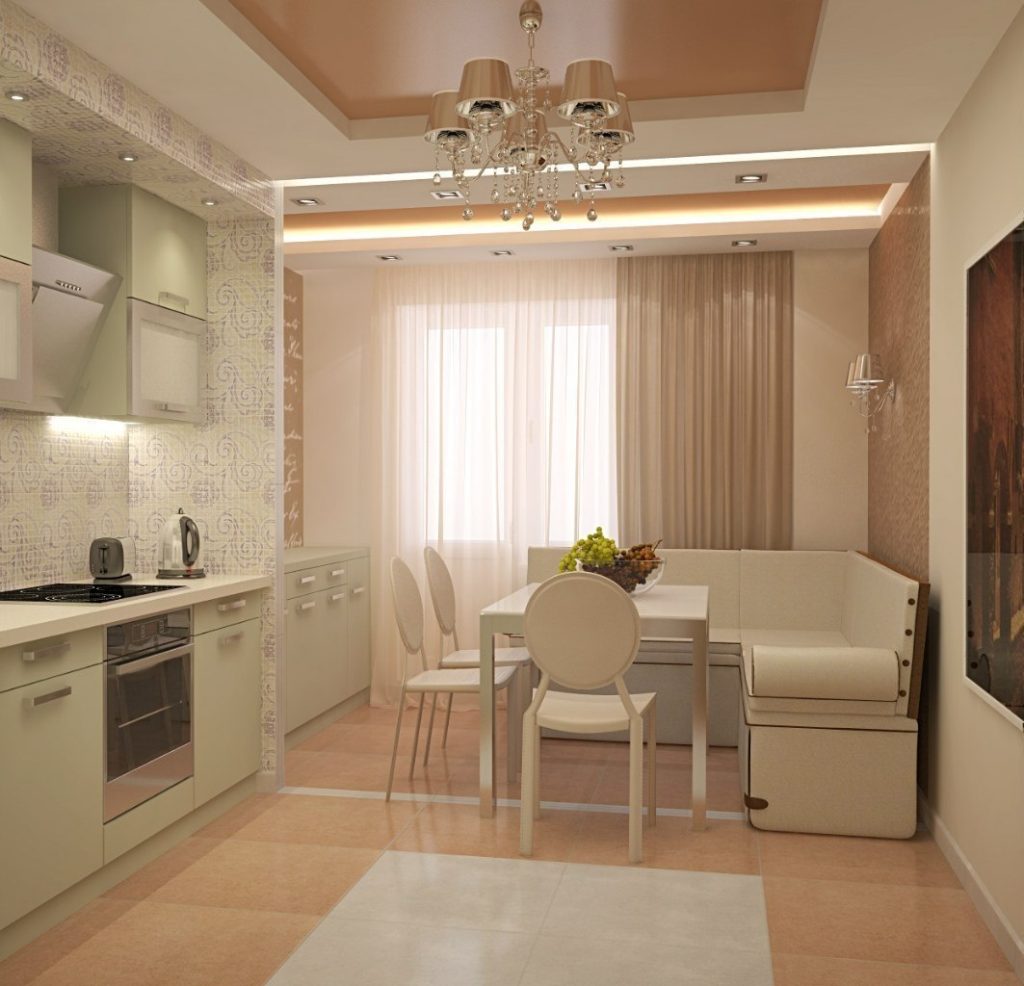 Дизайн кухни 12 кв м с диваном: как подобрать мебель, дизайн и гарнитуру