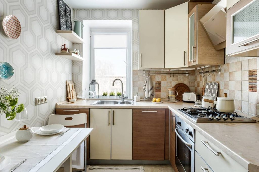 Маленькая кухня в хрущевке: 200 стильных дизайнов с фото-примерами -  ArtProducts