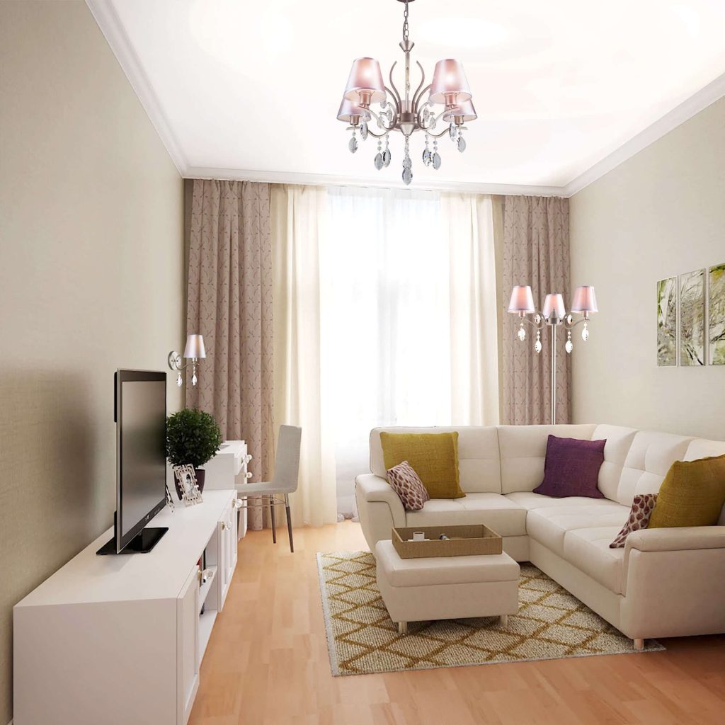 Простой дизайн гостиной комнаты в квартире (72 фото) - красивые картинки и  HD фото