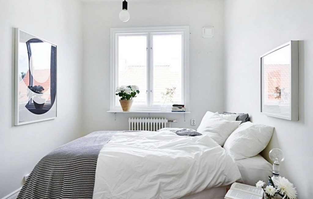 Дизайн маленькой спальни площадью 6 кв – 33 фото в интерьере