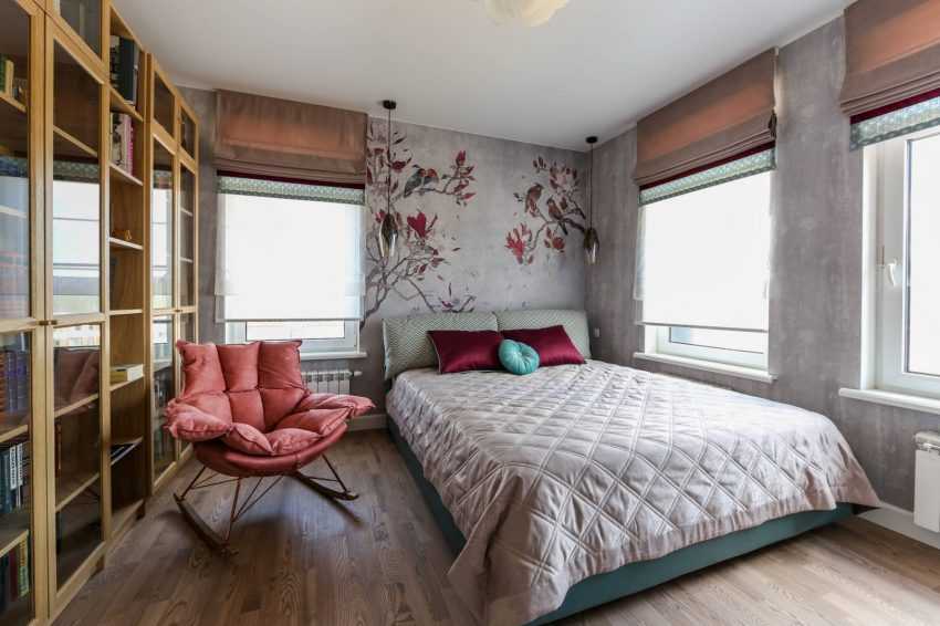 Спальня 20 кв. м. - фото новинок дизайна, примеры удачного сочетания цвета  и стиля