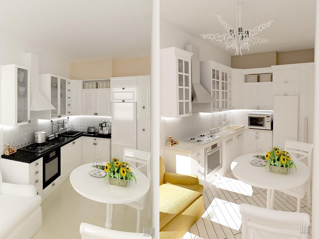 Современный дизайн белой кухни на любой вкус. Восхитительная коллекция  знаковых интерьеров