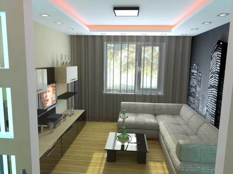 Дизайн интерьера гостиной 15 кв. м: планировка, цвет, стилистики,  рекомендации | iLEDS.ru