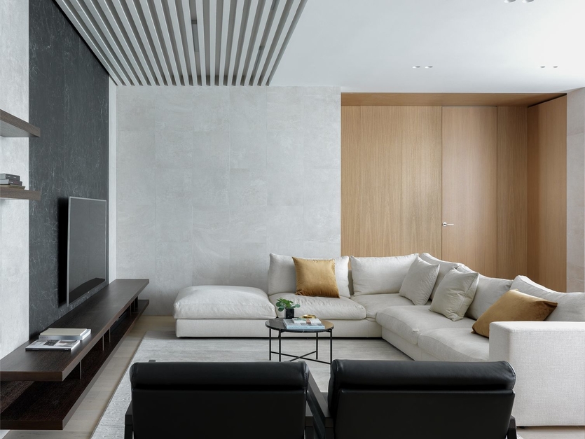 Топ идей дизайна гостиной в стиле минимализм - фото реальных интерьеров и  советы | SALON