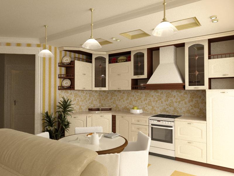 Дизайн интерьера кухни 17 кв.м » Современный дизайн на Vip-1gl.ru