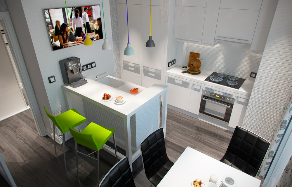 Дизайн интерьера кухни 17 кв.м » Современный дизайн на Vip-1gl.ru