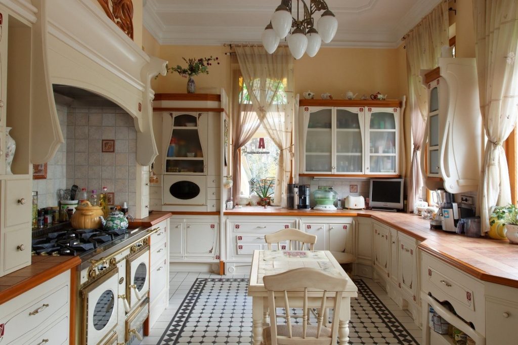 Кухня в стиле прованс: варианты дизайна интерьера и фотогалерея