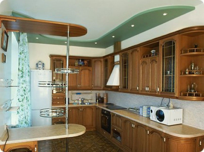 Цвет потолка на кухне - советы дизайнеров, фото | Мебельная фабрика  Династия