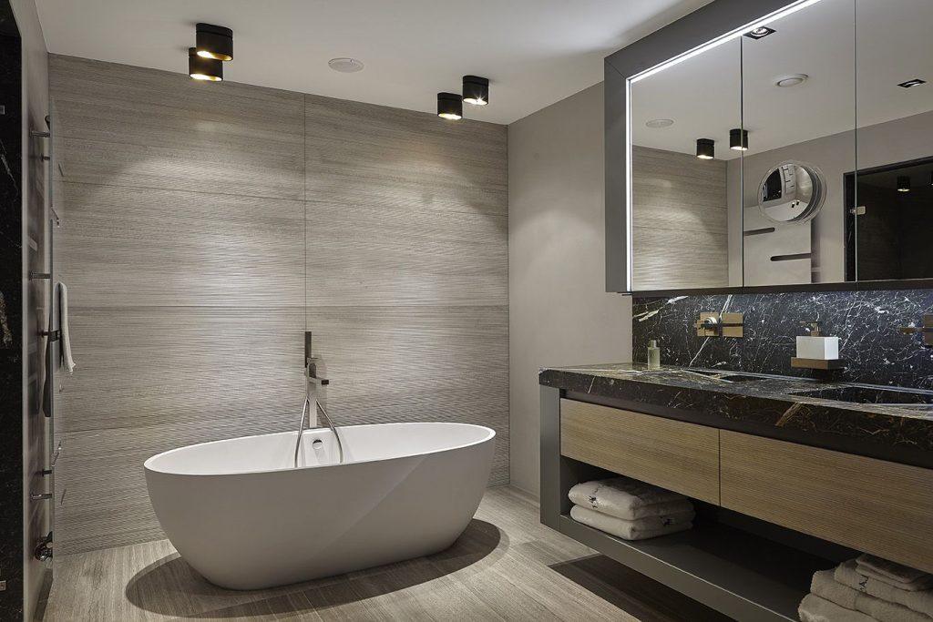 Современные ванные комнаты: идеи, советы и готовые проекты (65 фото) |  Дизайн и интерьер ванной комнаты