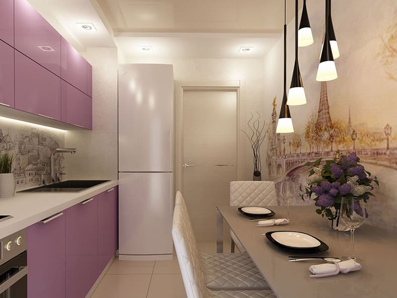 🥘 Дизайн интерьера кухни 9 м²: расширение, отделка, планировка, стиль