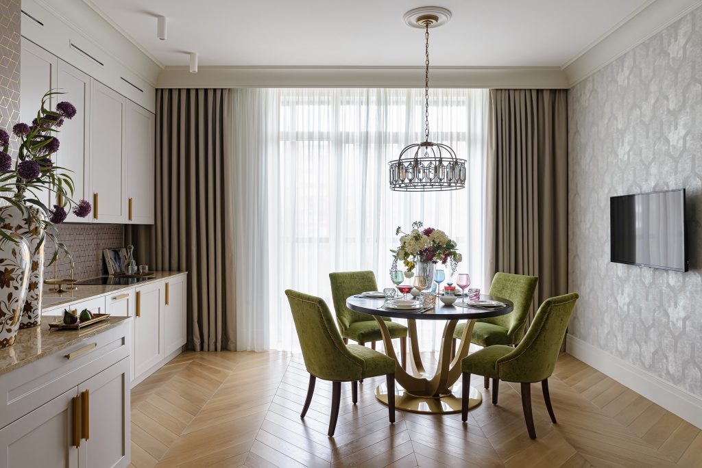 Дизайн кухни-столовой – 135 фото интерьеров реальных кухонь-столовых и  гостиных в квартирах и частных домах