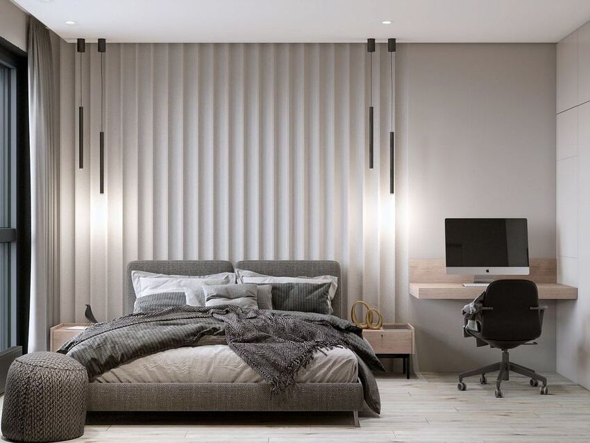 Спальня в стиле минимализм (160+ фото) — идеи дизайна и декора