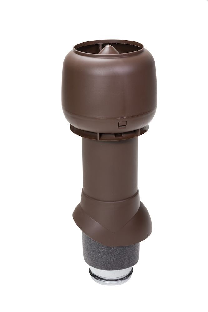 Вентиляционный выход изолированный с колпаком Vilpe 125/160/500 коричневый  - купить, цена, описание, характеристики | Интернет-магазин Вестмет
