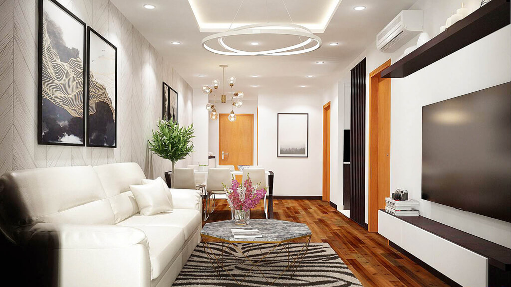 Уникальный и модный дизайн интерьера в квартире Ho Tung Mau