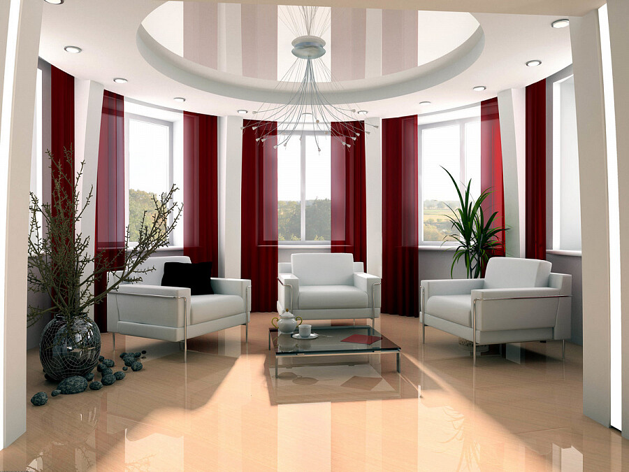 Гостиная с эркером - 10 идей дизайна интерьера зала в доме и квартире |  Блог DG-Home