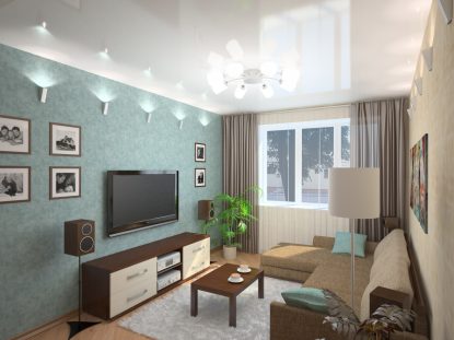 Дизайн гостинной комнаты 15 кв.м » Картинки и фотографии дизайна квартир,  домов, коттеджей