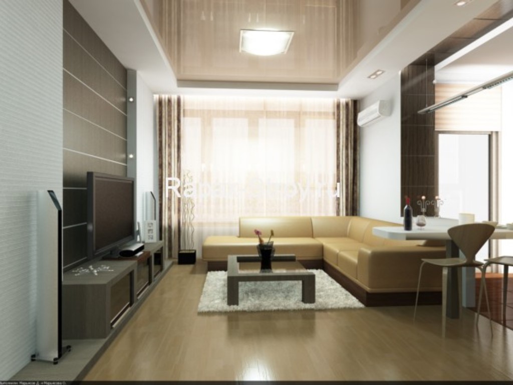 Дизайн гостинной с низким потолком » Современный дизайн на Vip-1gl.ru