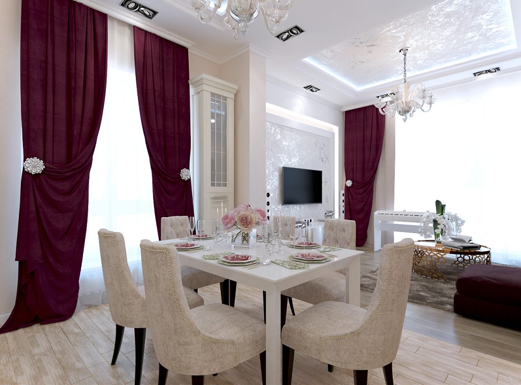 Дизайн кухни-гостиной 30 кв.м. — лучшие решения для интерьера на фото от  SALON