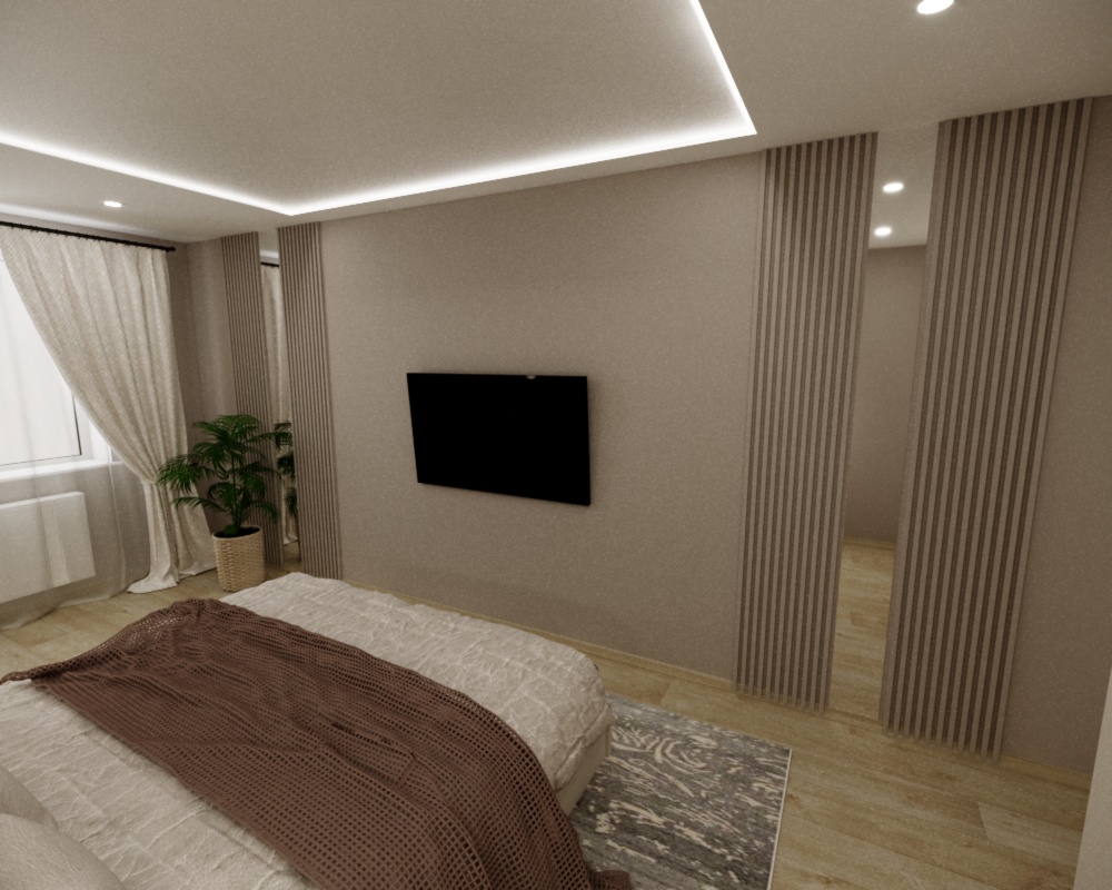 Дизайн уютной Спальни 16 кв.м. – фото, готовые интерьеры | Локос