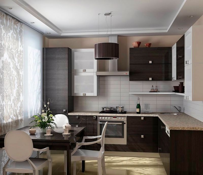 Дизайн кухни 10 кв метров: классические и современные решения