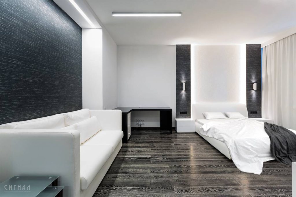 Дизайн и ремонт спальни в стиле минимализм | АСК СИГНАЛ