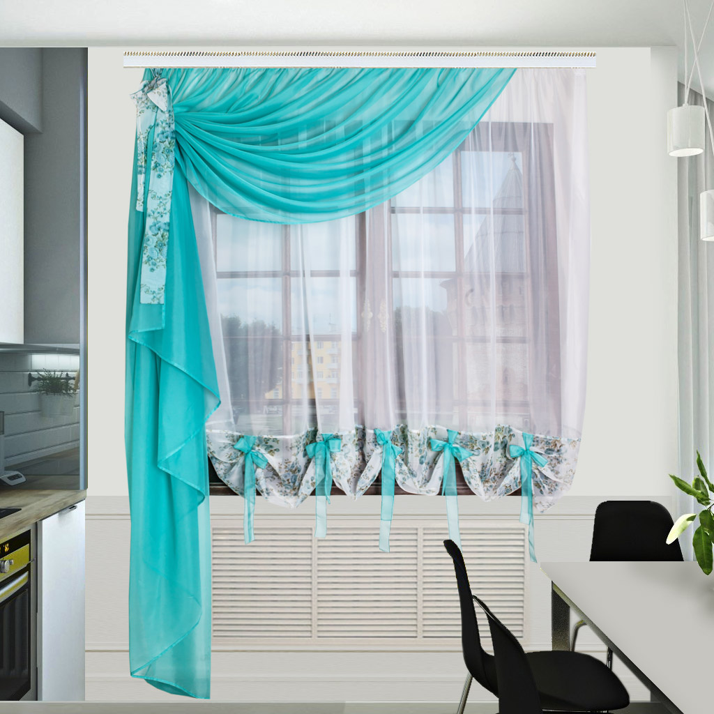 Как выбрать шторы для кухни за 2 часа - блог Узоры Текстиль