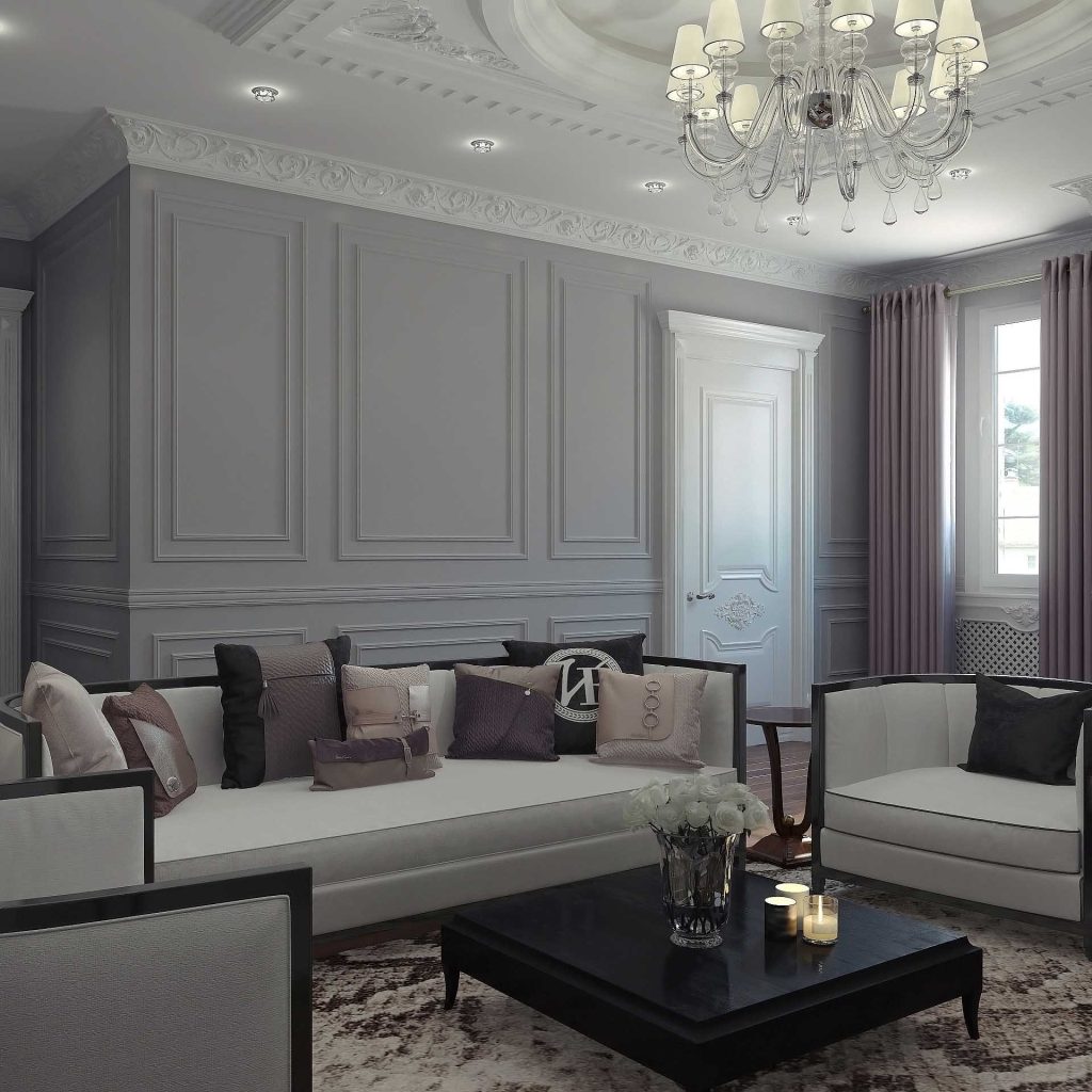 Дизайн гостинной современная классика интерьера гостиной (40 фото) -  красивые картинки и HD фото