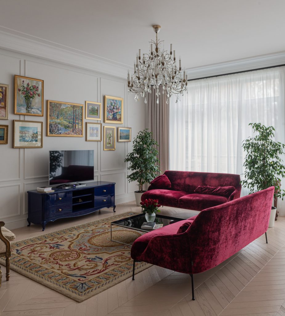 Гостиные в стиле неоклассика (современная классика) – 135 лучших фото-идей  дизайна интерьера зала | Houzz Россия