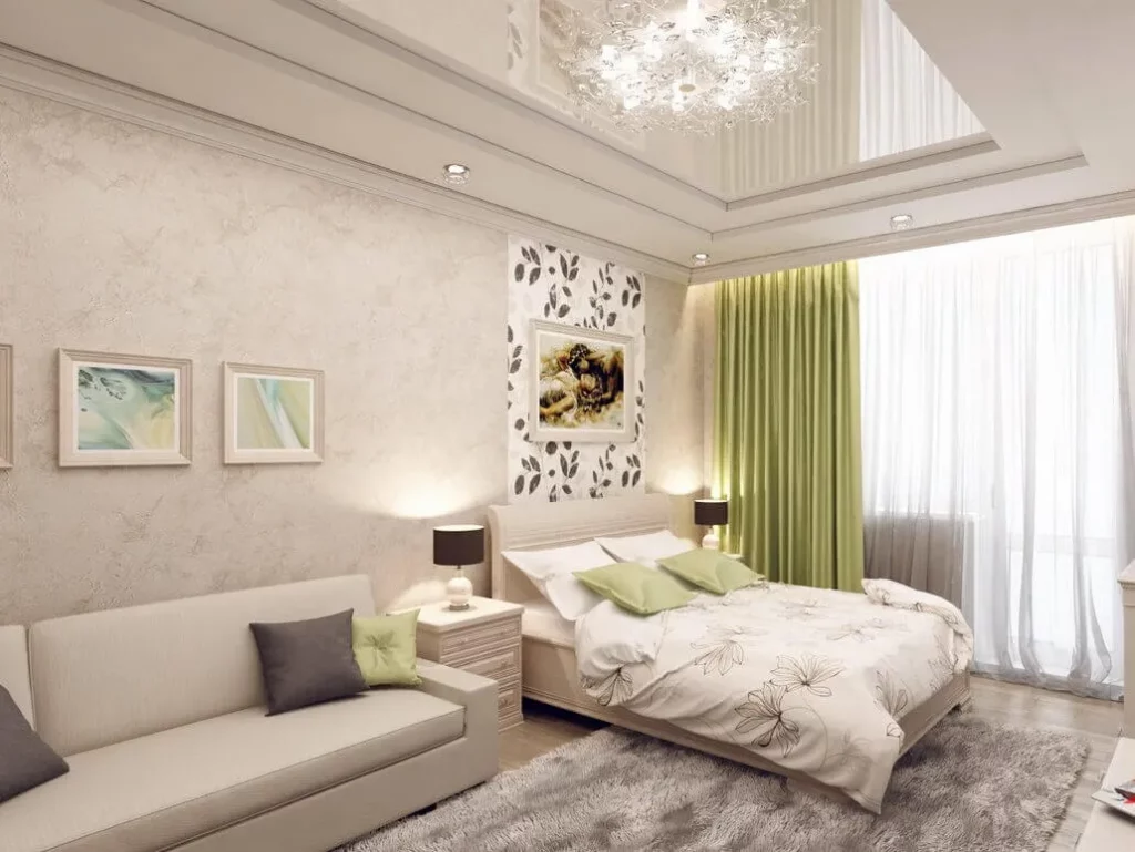 Дизайн комнаты 15 кв м спальня гостиная: как создать стильное и уютное  пространство [94 фото]
