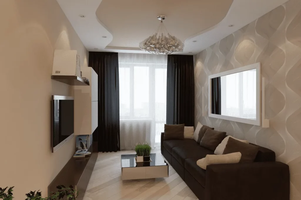 Дизайн гостиной и спальни 15 кв м: ключ к максимально эффективному  использованию пространства [90 фото]