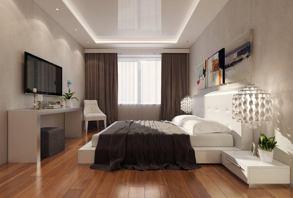 Дизайн потолка в спальне - лучшие идеи и варианты оформления!