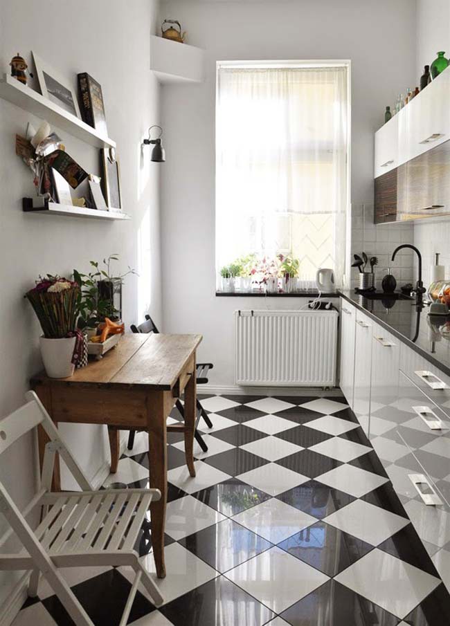 Дизайн прямоугольной кухни (35 фото): варианты планировки, 9 полезных  приёмов, примеры реальных интерьеров