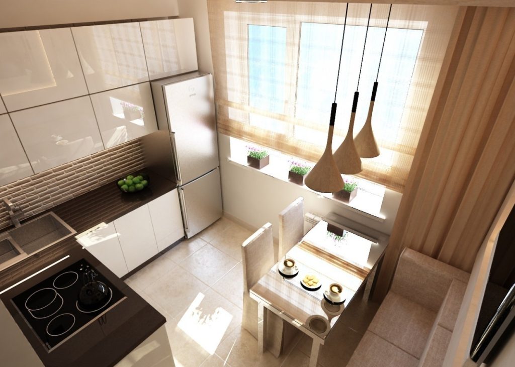 Кухня-гостиная 9 кв. м: дизайн, фото с диваном, идеи расстановки мебели